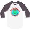 question your thinking flowy crop 3/4 Sleeve Shirt