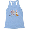 zombie ice cream art Racerback Tank