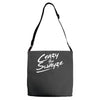 crazy for swayze Adjustable Strap Totes