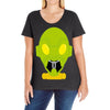 annihilus face Ladies Curvy T-Shirt