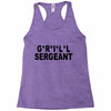 grill sergeant Racerback Tank