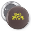 safe sex train gym workout funny gift Pin-back button