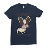 coffee makes me poop Ladies Fitted T-Shirt