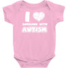 i love someone with autism Baby Onesie