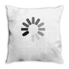buffering  funny retro loading computer console fashion party Throw Pillow