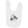 jurassic bunnies Baby Bibs
