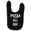 pizza all day Baby Bibs