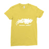 cuttle m productsquare Ladies Fitted T-Shirt