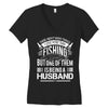 There Aren't  Many Things I Love More Than Fishing Women's V-Neck T-Shirt