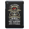 I'm A Veteran Dad T Shirt iPad Mini