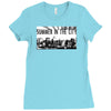 summer in the city Ladies Fitted T-Shirt