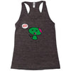 zombie cartoon Racerback Tank