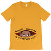 February Peeking Out Asian Baby Boy T-Shirt