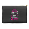 Celebrating With the 7th Birthday Queen Accessory Pouches