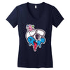 krim lim Women's V-Neck T-Shirt