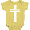 sinner christian god bible new Baby Onesie