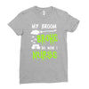 my broom broke! so now i nurse Ladies Fitted T-Shirt