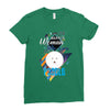 who loves poodle Ladies Fitted T-Shirt
