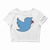 boy bird Crop Top