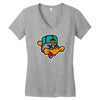 new yb Women's V-Neck T-Shirt