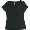 cannabis medical only Women's Triblend Scoop T-shirt