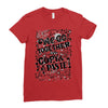 we go together Ladies Fitted T-Shirt