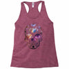 Colorful Skull Racerback Tank