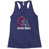 battle ground winner winner chicken dinner Racerback Tank