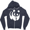 panda bear sticker vinyl decal   cute animal art car window bumper Zipper Hoodie