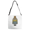 bob the minions Adjustable Strap Totes