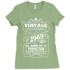 Vintage Aged To Perfection 1969 Ladies Fitted T-Shirt