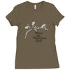 where the side quest ends Ladies Fitted T-Shirt
