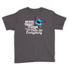 never trust an atom, they make up everything Youth Tee