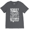 This Girl Is Taken By A Super Sexy December Boyfriend V-Neck Tee