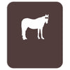 staring horse Mousepad