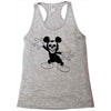skull mickey Racerback Tank