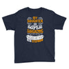 My Daughter Is Super Awesome Her Stepmom Youth Tee