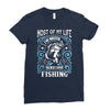 wasted my life Ladies Fitted T-Shirt