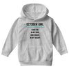 October Girl Youth Hoodie