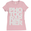 photographer Ladies Fitted T-Shirt