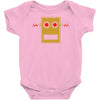 lmfao robot head Baby Onesie