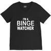 binge watcher V-Neck Tee