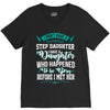 i don't have stepdaughter funny gift for stepdad. V-Neck Tee