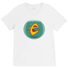 angry goldfish cartoon V-Neck Tee