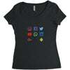 fahrie77 Women's Triblend Scoop T-shirt