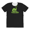 vegan dinosaur best trending All Over Women's T-shirt