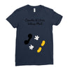 Creating a Little Disney Magic Character Ladies Fitted T-Shirt