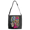 mean team Adjustable Strap Totes