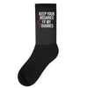 keep your rosaries off my ovaries Socks