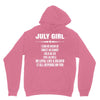 Super July Girl Unisex Hoodie
